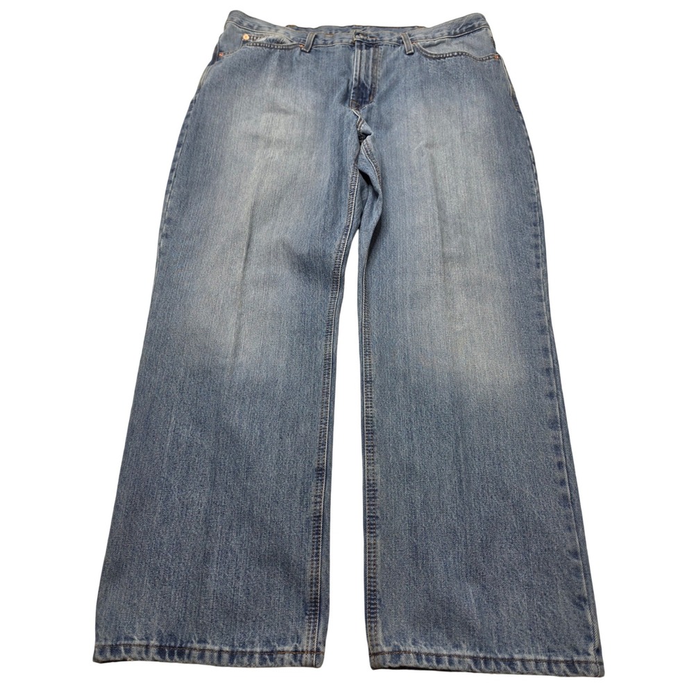 Cinch White Label Mens Relaxed Straight Leg Jeans Medium Wash MB92834012 40x30